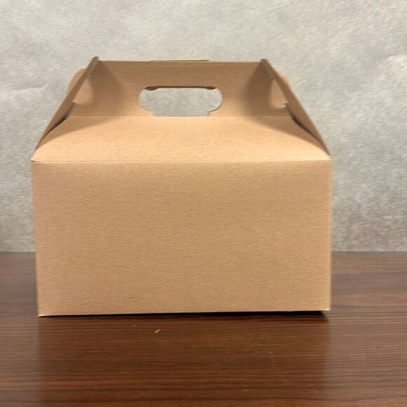 Kraft gable boxes set of 10. KK110 - Picture 1 of 3